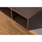 Basicwise Wall Mounted Office Computer Desk with Three Compartments, Brown QI003675B - alternate 3